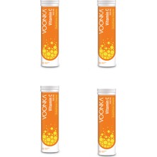 Voonka Vitamin C , Glutatyon Complex 15 Efervesan Tablet X4 Adet