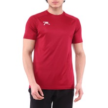 Raru Teamswear Erkek Basic T-Shirt Sırca Bordo