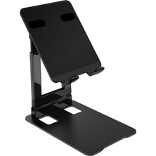 Gazechimp Masa Için Tablet Standı Katlanır Cradle Taşınabilir Ayarlanabilir Destek Siyah (Yurt Dışından)
