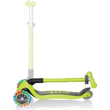 Globber Primo Katlanabilir Işıklı 3 Tekerlekli Scooter - Yeşil