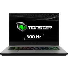Monster Tulpar T7 V25.1.2 Intel Core I7 11800H 16GB 1TB SSD RTX3060 Freedos 17.3'' FHD 300 Hz Taşınabilir Bilgisayar