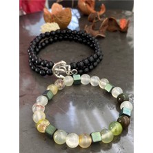 Jackferrero Gerçek Doğaltaş ve Çapa  Bileklik  Faturalı Renk Atmaz Garantili Hediye Paketli