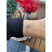 Jackferrero Kadın Gerçek Gümüş Kaplama Renk Atmaz Zirkon Taşlı Faturalı Garantili Hediye Paketli