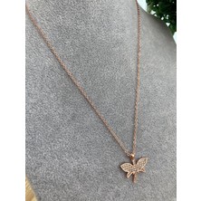 Jackferrero Kadın Kolye Altın Kaplama Zirkon Taşlı