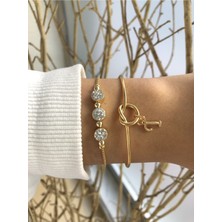 Jackferrero Kadın Bileklik Seti Renk Atmaz Kombin