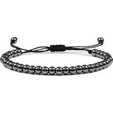 Jackferrero Hematit Doğal Taşlı Bileklik