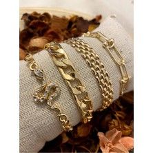 Jackferrero 4 Adet Karışık Kadın Bileklik Seti