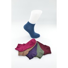 Dode Flora Dikişsiz Bambu Patik Çorap 6"lı - 36/40