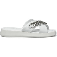 Nine West Oshael 2fx Beyaz Kadın Terlik