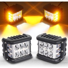 Space Offroad Sis Lambası 2 adet 12 LED 36W / LASS319