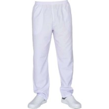 Onurteks Beli Komple Lastikli Erkek Iş Pantolonu 3 Cepli Alpaka Kumaş Beyaz, Siyah, Açık Mavi, Saks Mavi