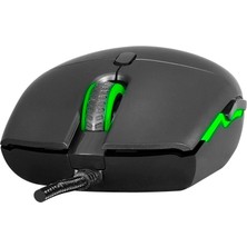 GameBooster GB-M630 USB RGB Led Aydınlatmalı 3200dpi Gaming Optic Siyah Mouse