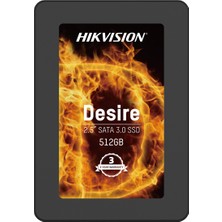 Hikvision SSD Desire (S) 512 GB 560/505MBS Sata 3 2.5'' SSD