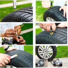 Epazzar Patlak Lastik Tamir Seti Deluxe Tire Plug Kit