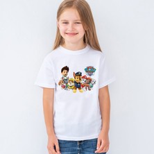 Morinna Paw Patrol Baskılı Çocuk T-Shirt Mr-02