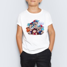 Morinna Friday Night Funkin Tomboy Friend Çocuk T-Shirt Mr-01