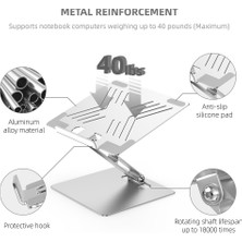 Dacare Alüminyum Alaşımlı Katlanır Ayarlanabilir Taşınabilir Dizüstü Bilgisayar Tutacağı (Yurt Dışından)