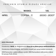 Alpha Auto Part Opel Corsa C Için El Freni Körüğü - Mavi