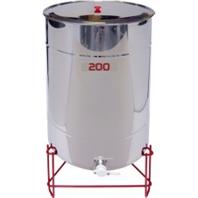 Apimaye Lega Inox Bal Dinlendirme Kazanı, 200 KG LG-6040 - Arıcılık