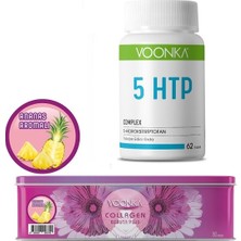 Voonka Hidrolize Collagen Beauty Plus 30 Saşe+ Yetişkinler Için 5htp Complex 62 Kapsül