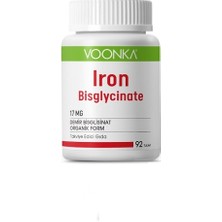 Voonka Demir Bisglisinat 17 Mg 92 Tablet