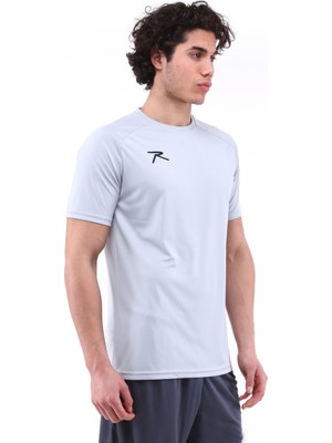 Raru Teamswear Erkek Basic T-Shirt Sırca Gri