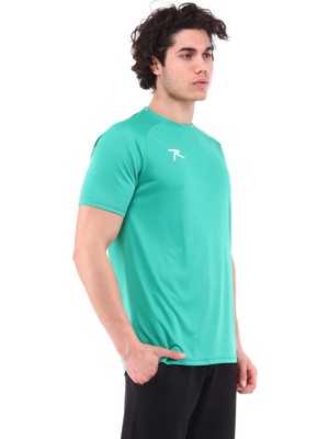 Raru Teamswear Erkek Basic T-Shirt Sırca Yeşil