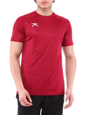Raru Teamswear Erkek Basic T-Shirt Sırca Bordo