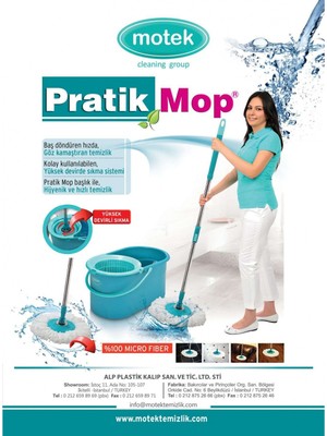 Mop Mt-15 Temizlik Kova Paspası