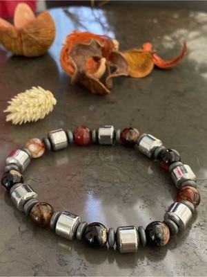 Jackferrero Gerçek Doğaltaş  Bileklik  Faturalı Renk Atmaz Garantili Hediye Paketli