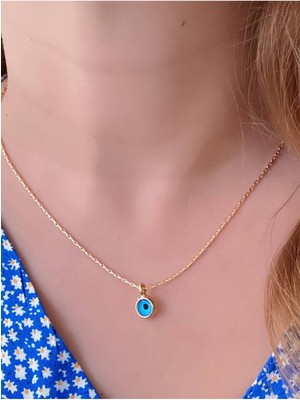 Jenny Daphne Kadın Gerçek Altın Kaplama Kolye  Faturalı Renk Atmaz Garantili Hediye Paketli