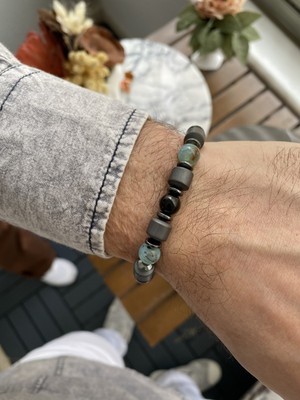 Jenny Daphne Gerçek Doğaltaş  Bileklik