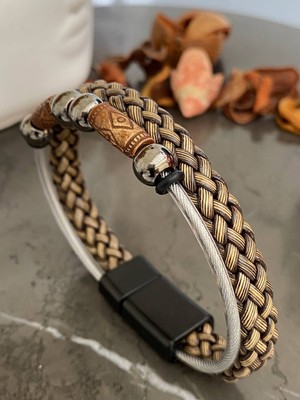 Jackferrero Erkek Gerçek Deri Bileklik  Faturalı Renk Atmaz Garantili Hediye Paketli