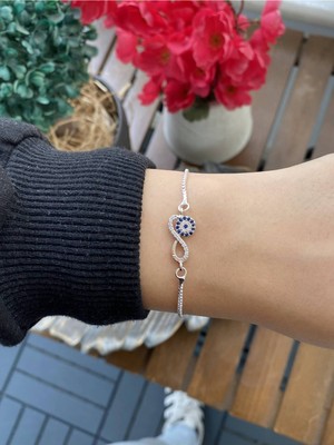 Jackferrero Kadın Gerçek Gümüş Kaplama Renk Atmaz Zirkon Taşlı Faturalı Garantili Hediye Paketli