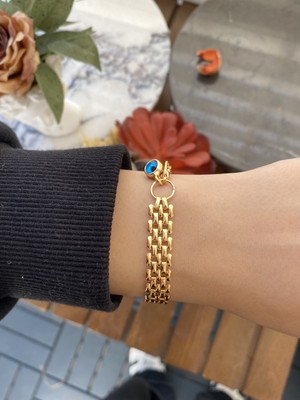 Jackferrero Kadın Altın Kaplama Bijuteri Bileklik Zirkon Taşlı