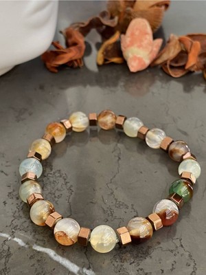 Jackferrero Gerçek Doğaltaş  Bileklik  Faturalı Renk Atmaz Garantili Hediye Paketli