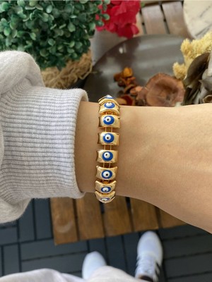 Jenny Daphne Kadın Gerçek  Bileklik  Faturalı Renk Atmaz Garantili Hediye Paketli