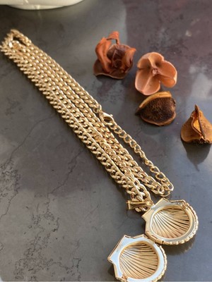 Jackferrero Kadın Gerçek Altın Kaplama Kolye  Faturalı Renk Atmaz Garantili Hediye Paketli