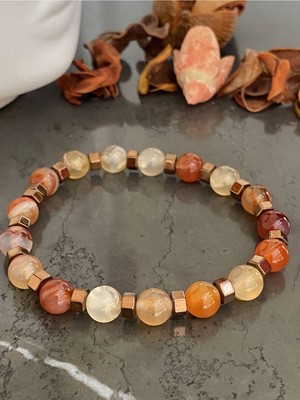 Jenny Daphne Gerçek Doğaltaş  Bileklik  Faturalı Renk Atmaz Garantili Hediye Paketli