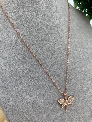 Jackferrero Kadın Kolye Altın Kaplama Zirkon Taşlı