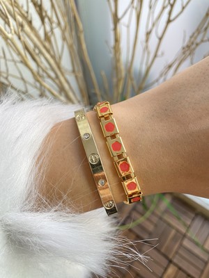 Jenny Daphne Kadın Altın Kaplama Bileklik