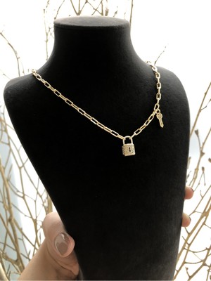 Jenny Daphne Kadın Altın Kaplama Renk Atmaz Kolye