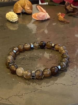 Jenny Daphne Orijinal Doğaltaş  Bileklik  Renk Atmaz  Hediye Paketli