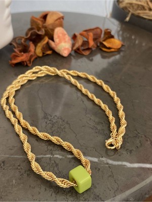 Jackferrero Kadın Gerçek Altın Kaplama Kolye  Faturalı Renk Atmaz Garantili Hediye Paketli