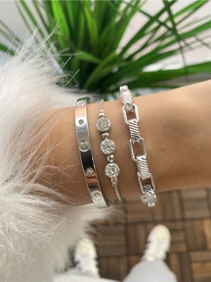 Jenny Daphne Kadın Altın Kaplama Prinç Renk Atmaz Kolye