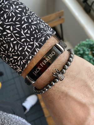 Jackferrero Özel Tasarım Gerçek Erkek Bileklik
