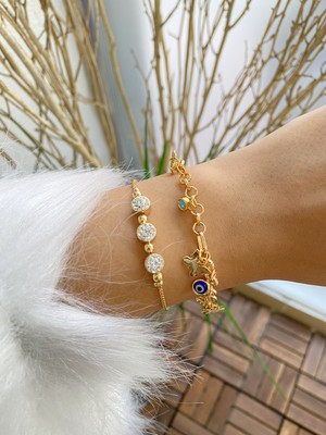 Jenny Daphne Kadın Altın Kaplama Bileklik