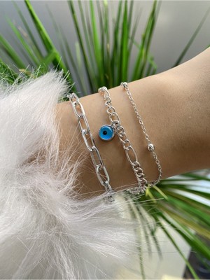 Jenny Daphne Kadın Altın Kaplama Renk Atmaz Bileklik