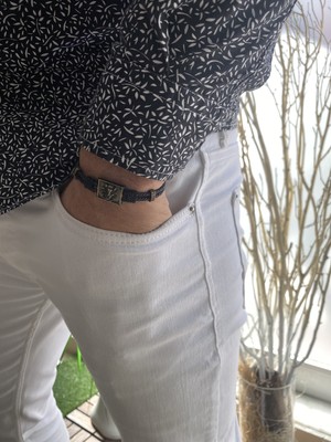 Jenny Daphne Erkek Çelik Gerçek Ürün Renk Atmaz Zirkon Taşlı