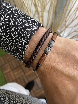 Jenny Daphne Erkek Bileklik Gerçek Ürün Renk Atmaz Faturalı